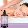 Massage Oil with Lavender and Peppermint Massage Oil for Skin Moisturizing Body Oil Lavender Massage Oil for Men and Women 10.2 fl.oz