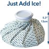 Carex Ice Bag - Ice Pack Bag - Reusable Ice Bag For Injuries, Headaches, Muscle Pain, Strains