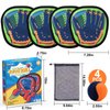 Qrooper Toss and Catch Ball Game Outdoor Games for Kids Toys Baseball Games Beach Toys Baseball Training Paddle Ball Yard Pool Games Outside Toys for 3 4 5 6 7 8 Year Old Easter Basket Stuffers