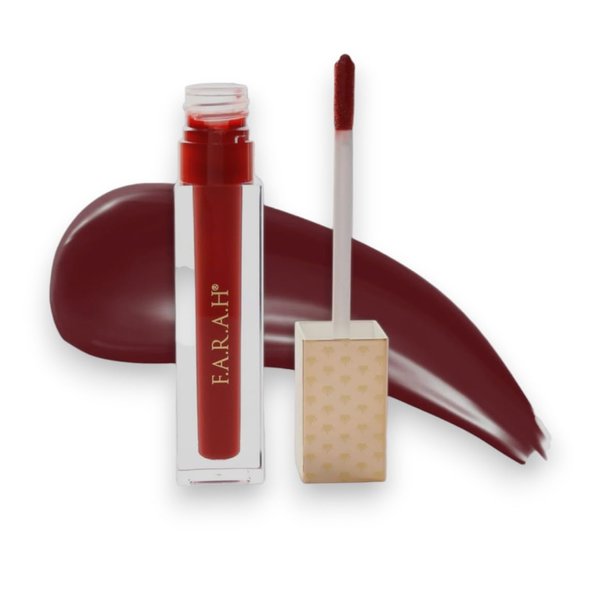 F.A.R.A.H. DAZZLE BO$$ Lip Gloss with Vitamin E and Jojoba Oil for Hydrated, Soft, and Nourished Lips (Vienna, 4.6ml)