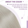 LaaVoo Blonde U Tip Hair Extensions Human Hair Platinum Blonde K Tip Hair Extensions Real Human Hair 22 in Ktip Human Hair Extensions Blonde Hot Fusion Long Straight 50g 50s
