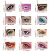 GL-Turelifes 12 Color Mascara Colorful Fiber Mascara Charming Longlasting Mascara, Thick & Long Eyelash Waterproof and Smudge-proof Eyes Makeup (Violet)