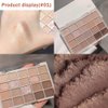 CAKAILA 20Colors Rose Gold Dark Brown Nude Basics Matte Eyeshadow Palette,Eye Shadow Travel Makeup Palette all in one Long Lasting Waterproof Ultra-Blendable,Great for Travel Gift Kit