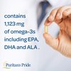 Puritan's Pride Triple Omega 3-6-9 Fish, Flax & Borage Oils, Supports Heart Health and Healthy Joints, 240 ct