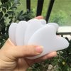 Fekuar Synthetic White Jade Gua Sha Massage Tool for Body Skin Facial, Crystal Scraping Board for SPA Acupuncture Therapy Trigger Point Treatment