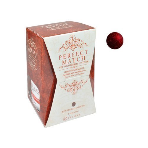 LeChat Perfect Match Gel Polish + Nail Lacquer - (#79 - On The Red Carpet)