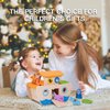 TOOKYLAND Wooden Noah's Ark Toys for Kids, Animal Shape Sorter Toys, Bible Story Toys Baptism Gifts for Girls and Boys, Montessori Toys for 2 3 4 Year Old