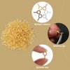 1200 Pieces 3 Sizes Eye Screws for Jewelry Making DIY Screw Eye Pins Small Eye Hooks