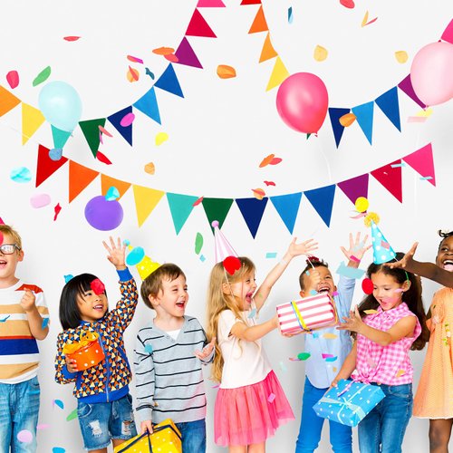 Outus 6 Sets Rainbow Pennant Banner Flags Garland Multicolor Bunting String Triangle Flags Bulk Rainbow Bunting for School Classroom Carnival Birthday Party Festival Decorations(Rainbow Colors)