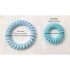 Cute Candy Jelly Transparent Color 10pcs 3.5/5.5cm Set Spiral Hair Tie, Coil Elastics Hair Ties, Telephone Wire Hair Band, Ponytail Holder Coil Bands, Hair Rope Scrunchie, Korean Style Hair Ring Hair