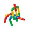 1 Set of STEM Building Blocks Toy,Tube Locks Construction Building Blocks Set Educational Pipe Tube Building Toy for Boys Girls Educational Learning Toys