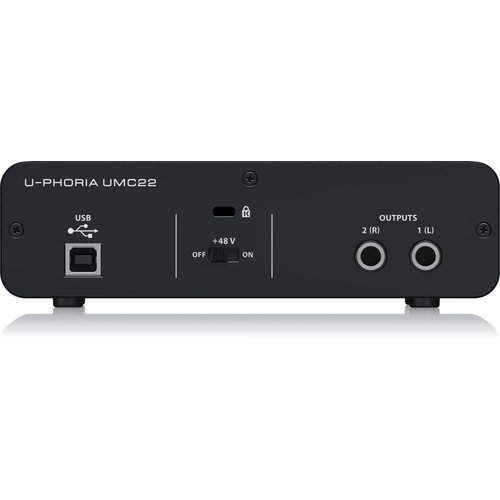 Behringer U-Phoria UMC22 USB Audio Interface