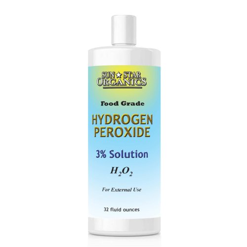 Hydrogen Peroxide 3% Solution 32oz (Food Grade) - The Raw Food World