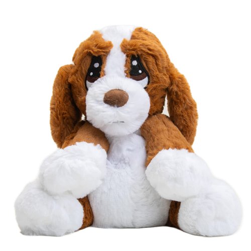 Warm Pals - Hound Dog - 1.5lbs - Cozy Microwavable Lavender Scented Plush Toys - Heated Stuffed Animal - Heatable Coolable Bedtime Comfort Plushie