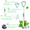 Tongue Scraper Cleaner 100% BPA Free Tongue Scrapers for Adults, Kids, Healthy Oral Care, Easy to Use, Help Fight Bad Breath