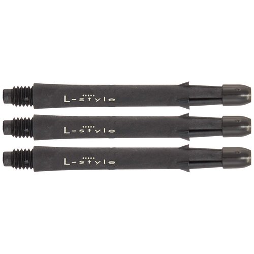 LSTYLE Dart Shafts: Carbon Fiber - 2BA Thread - for Soft Tip and Steel Tip Darts - Size 330 (Long)