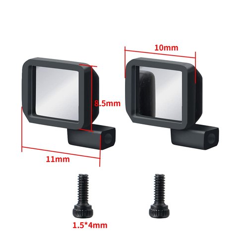 RC Car Modification Simulation Rearview Mirror for RC 1:24 Axial SCX24 90081 AXI00001 AXI00002 AXI00005 Upgrade Parts