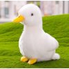 8 Inch Small Yellow Duck Plush Toys Duck Stuffed Toys (Yellow + White)