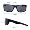 VITENZI Bifocal Sunglasses for Men and Women Sport Wrap Around Reading Sun Tinted Glasses with Readers - Palermo in Blue 2.50