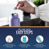 Tumbler Water Bottle Cleaning Tablets - (30 Tablets) All Natural Ingredient, Great for All Stainless, Plastics, Ceramic and Glass Drinking Containers, Individually Packed (1)