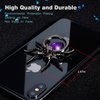 Allengel Spider Phone Ring Holder Stand, Animal Phone Ring Finger Grip Rhinestone Phone Kickstand for All Smartphone (Purple)