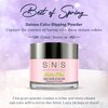SNS Nail Dip Powder, Gelous Color Dipping Powder - Sweet 16 (Pink/Pastel, Cream), BOS12 - Long-Lasting Acrylic Nail Color & Polish Lasts 14 Days - Low-Odor & No UV Lamp Required - 1 oz