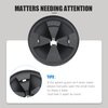 Garbage Disposal Splash Guards, 3 3/8" EPDM Rubber Drain Insert for InSinkErator Evolution Series 2023 Upgraded Rubber QCB-AM Sink Disposal Splash Guard（2-Pack）