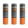 Hurraw! Vanilla & Orange Lip Balm, 3 Pack: Plastic-Free with new cardboard push-up tube. Certified Organic, All Natural Origin, Vegan & Cruelty Free. Gluten, Bee, Shea, Soy & Palm Free. Made in USA