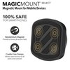 Scosche MMWSM-XCES0 MagicMount Select Magnetic Phone, GPS, or Tablet Suction Cup Car Cell Phone Holder, 360 Degree Adjustable Head, StickGrip Suction Cup Phone Car Mount, Black