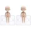 Yocoolfun 3 Pack Action Figure Stand for 3.75" and 6" Figures - Each Doll Model Support Stand includes 3 Clamps Sizes,Action Figure Display Holder Base Display Your Action Figures in Style