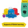 Baby Einstein Ocean Explorers Opus’s Stack & Stream Sensory Stacking Cups, Ages 3 Months and up
