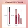 Layhou Matte Lip Gloss Lip Liner Combo 12pcs Set