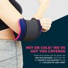 Magic Gel Ice Packs for Injuries Reusable (3 Pieces) | Flexible Wrap Around Gel Ice Pack Knees, Back, Shoulders, Arms and Legs (11" x 5.5") | Hot and Cold Compress Cold Packs for Injuries