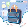 GRAOSO Carrying Case Compatible with Little Tikes Story Dream Machine Books, Hold Up to 8 Characters and 24 Books, Toy Storage Bag for Storybook, Character Collection, Blue (Bag Only)