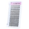 Premade Fans Eyelash Extensions 20D Mixed Tray Pointed Base Premade Lash Extensions Fans Middle Stem Premade Lash Fan Synthetic Mink Volume Lash Extensions (20D-0.07C-12-18mm)