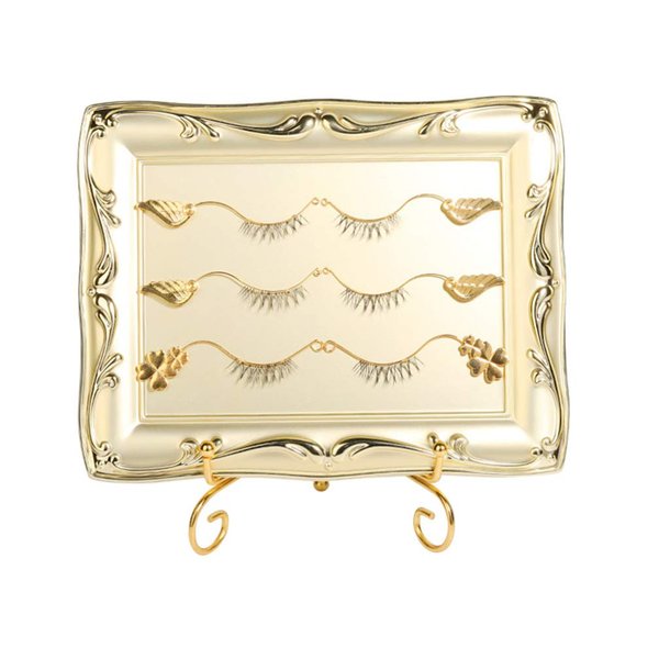 1pc False Eyelash Rack Eyelash Display Holder Eyelash Display Stand Metal Dispaly Stand Eyelash Container Eyelash Display Rack