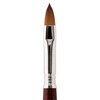 Speedball Art Products Escoda Prado Series Artist Watercolor & Acrylic Short Handle Filbert Paint Brush, Size 10, Synthetic Sable