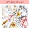 Baby Floral Diaper Changing Pad Cover Cradle Mattress Sheets, Infant Stretchy Fabric Changing Table Cover Changing Mat Cover Baby Nursery Diaper Changing Pad Sheets (Floral)