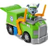 Paw Patrol, Rocky’s Recycle Truck Vehicle with Collectible Figure, for Kids Aged 3 and Up
