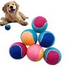 [CiaoPawS] 3 PCS Dog Tennis Balls Squeaky Dog Balls Dog Toys : Fetch Fun for Medium Size, 3 Balls Pack (2.5Inch) (M 3 PCS)