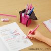 KOKUYO Neo Critz Pen Case, Regular Size, Pink x Brown, Japan Import (F-VBF180-4)