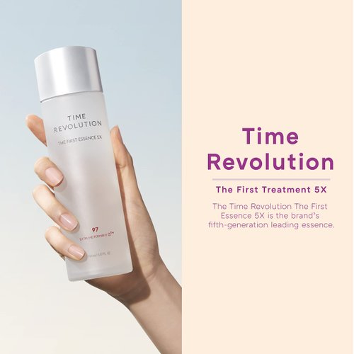 MISSHA TIME Revolution The First Essence Toner (5th Gen) 5.07 Fl Oz - Korean Skin Care Facial Toner, Hydrating and Ph Balancing Toner for All Skin Types