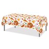 CC HOME 1 Pack Pizza Party Plastic Tablecloth 54 x 87 Inch Long Rectangular Table Cover for Buffet,Birthday Party Holiday Dinner,Picnic or Tablecloth for Kitchen Event Use