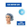 Disposable Bouffant (Hair Net) Caps, Spun-bounded Poly, Hair Head Cover Net 18 Inches, Blue, (1000)