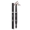 VEECCI Diamond Eyebrow Pencil - Quick Fill, Smudge-Proof, Nourishing Formula for Effortless Brows| Flexible Brush Head, Natural & Waterproof Microblading Brow Pen for Women | Precision Tip(Brown)