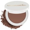 Mirabella Invincible For All Pure Pressed Powder Foundation Makeup, Buildable Mineral Foundation & Blurring Setting Powder for All Skin Types - HD Matte Finishing Powder - Deep D14