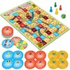 Broytain Emotional Board Games for Kids,Ladders and Snakes Board Game,Learning Resources,Social Skills Emotional Regulation Toys for Toddlers,Classroom Travel Indoor Outdoor Family Games