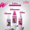 Livon Hair Serum for Men & Women | Frizz-free, stronger and shinier hair | Sulphate & Paraben free| For All Hair Types | Lightweight & Non Greasy | Enriched with Argan Oil & Vitamin E | 3.3 Fl.Oz