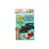 TINYMILLS Race Car Coloring Book Set with 12 Coloring Books and 48 Crayons Race Car Birthday Party Supplies Favor Bag Filler Carnival Prizes Rewards Classroom Party