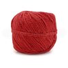 CleverDelights Red White and Navy Jute Twine Combo Pack - 150 Yards - 2mm Diameter - Natural Jute Twine